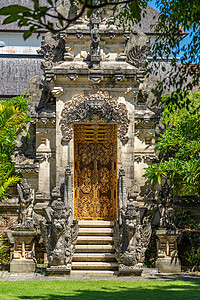 巴厘寺庙入口图片
