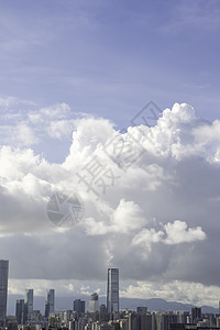 有云的蓝天空蓝色多云空气天气太阳气氛天堂白色晴天风暴图片
