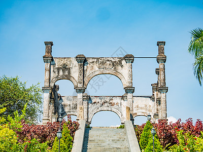 巴厘Karangasem水神庙建筑奇观图片