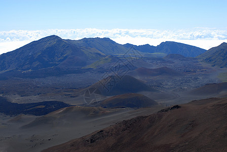 火山坑地貌碎石土地山脉角砾岩陨石环境侵蚀旅行地质学编队图片