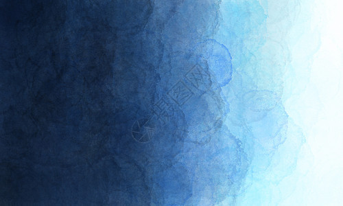 抽象蓝色水彩渐变颜料 液体流体 grunge 纹理背景 豪华小册子邀请广告或网页模板纸艺术画布油漆布局的空白坡度海洋墨水网络海军图片