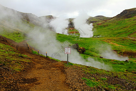 雷克贾达勒温泉热泉热热热河 冰岛幸福旅行地热踪迹旅游地面场地爬坡蒸汽地球图片