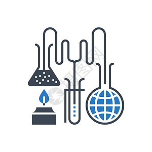 研究矢量字形 Ico管子药物药理液体试管微生物学烧杯样本化学品艺术图片