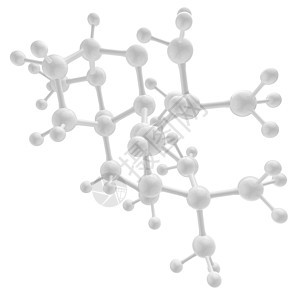 分子白3设计白色元素玻璃生物学物理化学品实验室科学蓝色图片