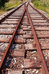 火车铁路岩石乘客速度过境通道铁轨车站旅行轨道航程图片