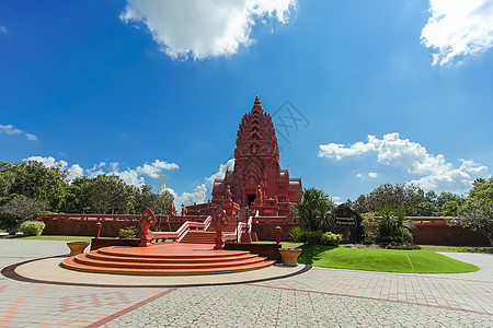 泰国布里拉姆的风格寺旅行天空地方石头文化佛塔旅游宝塔建筑学吸引力图片