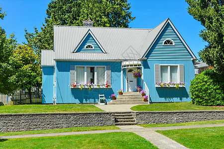 加拿大温哥华郊区美丽的北美家庭住宅 10月18日图片
