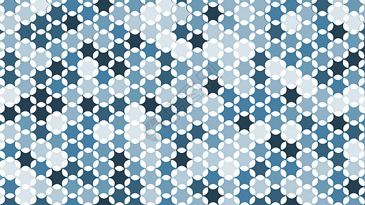 明亮的彩色马赛克背景与几何形状图案装饰纺织品墙纸玻璃风格地面材料蓝色水泥蜂窝图片