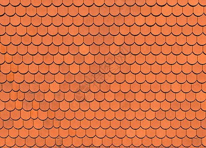 橙色屋顶瓦片图片