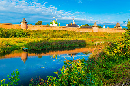 苏兹达尔市风景 俄罗斯著名的城镇 俄罗斯金环的一部分图片