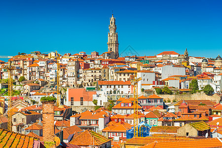 葡萄牙波尔图老城全景图片