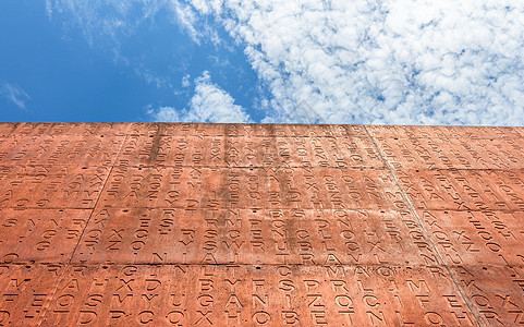 文字墙教育家族字母艺术文化建筑天空建筑学旅行入口背景图片