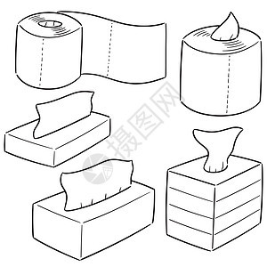 套纸巾过敏线条卫生浴室卡通片悲伤艺术清洁工组织化妆品图片