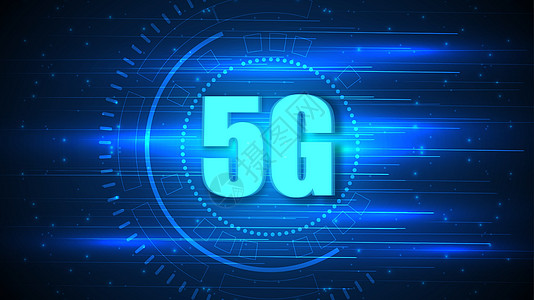 5G提速电路技术背景数据信号商业芯片科学母板木板蓝色处理器电子产品图片