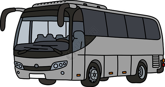 灰色旅游局乘客发动机车辆旅游运输土地黑色插图教练旅行图片