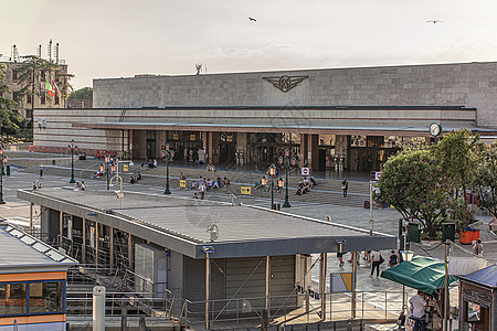 威尼斯火车站景观火车旅行速度房子城市建筑路线建筑学平台图片