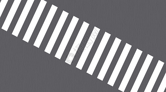 以白色或灰色背景抽取的Zebra过境点或交叉路口或Pedestrian过境点插图条纹人群斑马车道滚筒人行道沥青街道安全图片