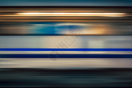 高速列车运动模糊车站通勤者隧道过境车皮平台城市民众火车商业图片