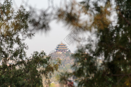 北京 中国 - CIRCA 2018 金山公园 北京 中国从西城区 北京石图片