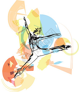 现代芭蕾舞演员马特技体操有氧运动运动员编舞灵活性行动男人舞蹈男性图片