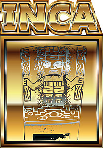 古代秘鲁黄金饰品它制作图案仪式古董金属财富插图奢华历史收藏艺术工艺图片