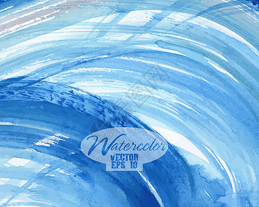 抽象多彩水彩画创造力手工艺术染料工艺蓝色刷子墙纸印迹墨水图片