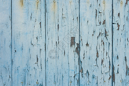 Grunge 蓝色旧年木材背景纹理 加剥皮涂料图片