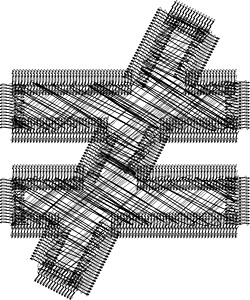 它制作图案符号草图脚本书法刻字绘画首都字体插图划痕艺术品图片