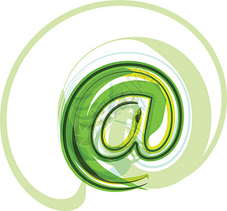 绿信商业数据绘画网络网址邮政概念收件箱邮件互联网图片