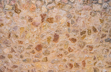 岩石墙壁背景纹理装饰棕色石灰石石材水泥风格灰色乡村材料复古图片