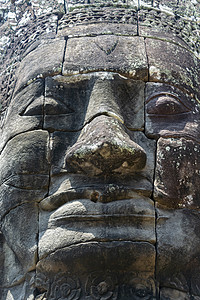 贝渊寺废墟石头雕像考古学上帝历史性高棉语大乘纪念碑地标崇拜图片