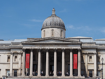 伦敦国家美术馆地标英语景观建筑学城市社论建筑画廊图片