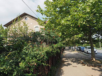 Collegno的Leumann村住宅村庄城市地标工人房屋住房景观社论建筑学联盟图片