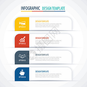 带有纸张的现代选项卡索引信息图表选项模板网站广告阴影网络标签数字桌子数据商业横幅图片