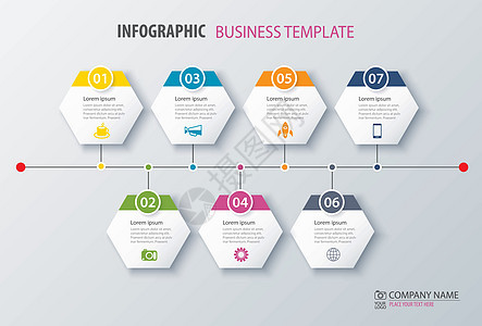 矢量时间线图图表选项 模板成功技术小册子广告数据全球插图进步标签营销背景图片