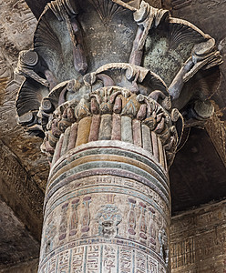 古希腊神庙的柱子法老旅行纪念碑崇拜文字象形石头大厅寺庙旅游图片