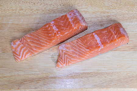 鲑鱼部分鱼片红眼市场白色牛扒红色皮肤食物橙子美食图片