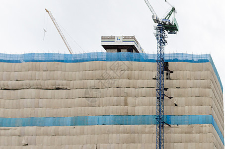 建造公用公寓楼建筑住宅建筑学蓝色办公室商业住房城市景观工程窗户图片