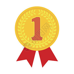 排名奖牌图标插图 第一名戈尔绘画网络运动标签排行徽章挑战图表信息丝带背景图片