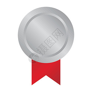 银牌图标它制作图案金属商业界面优胜者徽章竞赛庆典运动挑战网络图片