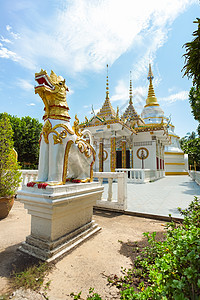 泰国Payao最美的寺庙  南太郎寺旅行旅游建筑学宗教建筑吸引力地标教会目的地图片