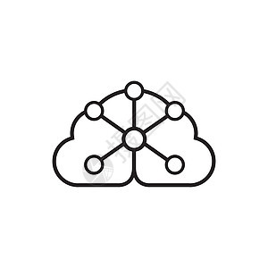 人工智能 ico科学头脑按钮图表电脑绘画标识机器人机器技术图片