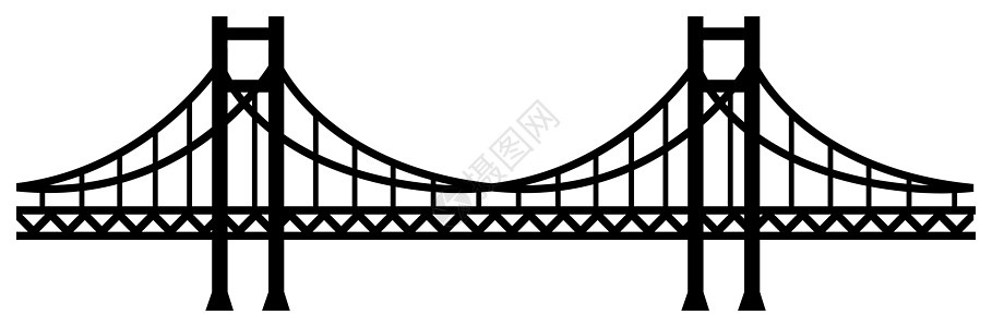 它制作图案无缝桥矢量建筑学建筑载体插图卡通片工业旅行建造城市运输图片