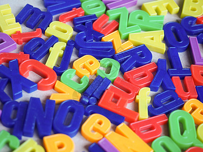 磁性大写字母游戏字符塑料小写字母玩具图片