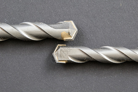 梅森里钻孔比特金属宏观硬件钻孔石工工业黑色工具力量钻头图片