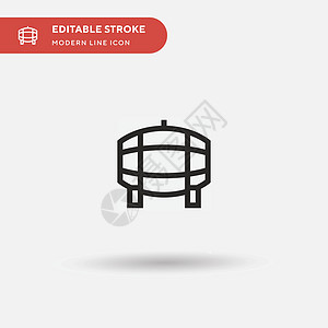 Wine Barre 简单的向量图标 说明符号设计临时时针食物酒厂液体地窖标签啤酒厂餐厅饮料橡木酒杯图片