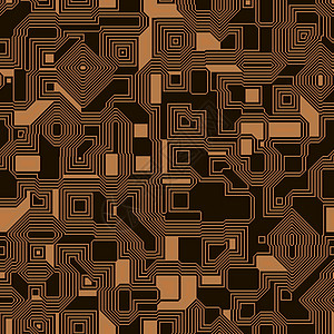 黑暗电路板图案它制作图案电路无缝图案瓷砖背景技术方形艺术渲染美丽纹理创造力电路板艺术品背景