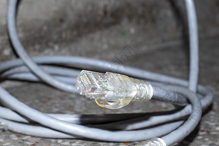LAN 网络有线电缆电话电子产品安全带宽技术绳索宽带电讯塑料安装图片