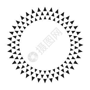 几何图案圆形图解创造力圆圈装饰品墙纸马赛克钻石白色载体装饰风格图片