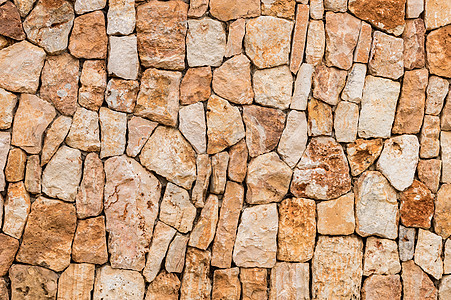 天然石墙纹理复古物体墙体建造业水泥风格棕色材料岩石石头图片